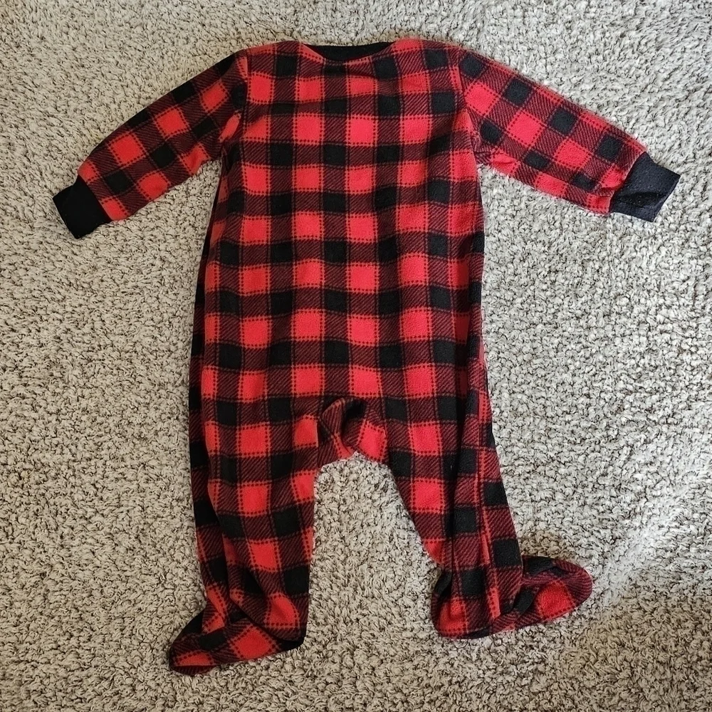 SIMPLE Joys by Carter's Unisex Babies' Fleece Footed Sleep & Play Size 0-3m